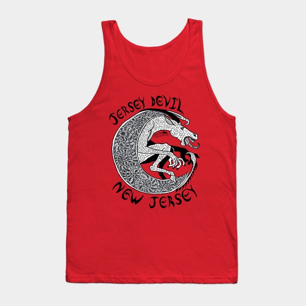 Jersey Devil Tank Top by NocturnalSea